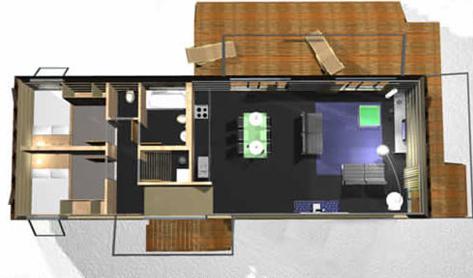 การจัดวางผังบ้านของประเทศ 