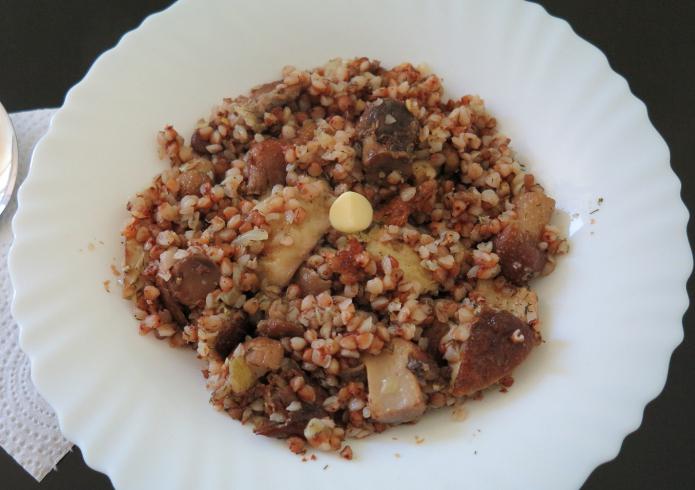 วิธีการปรุงอาหาร buckwheat ร่วน