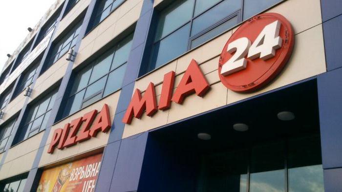 Pizza "Mia" (Ekaterinburg): ที่อยู่เมนู
