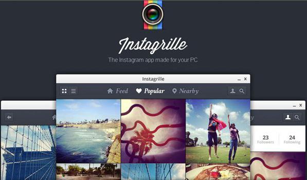 Instagrille Program 