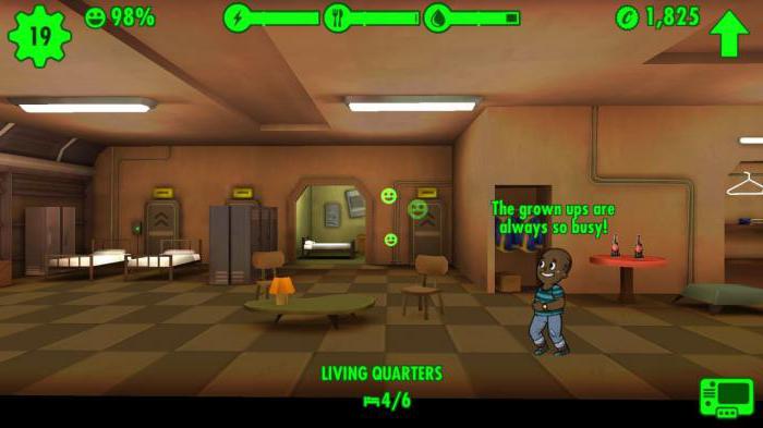 Fallout Shelter: ความลับ, เคล็ดลับ, กลโกง, กลโกง