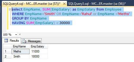 sql มีไวยากรณ์ตัวอย่าง