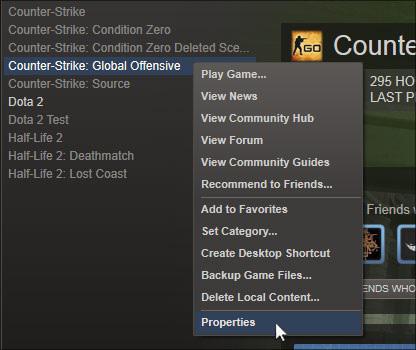 คอนโซลใน cs go