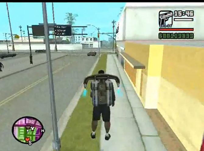 รหัสบน GTA san andreas