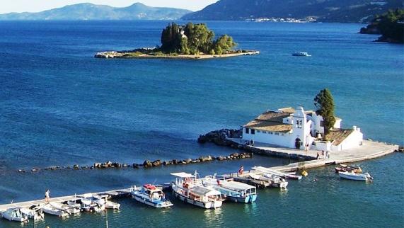 พักผ่อนบนเกาะกรีกของ Corfu รีวิวนักท่องเที่ยว