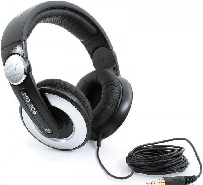 หูฟังอธิบาย Sennheiser HD 205